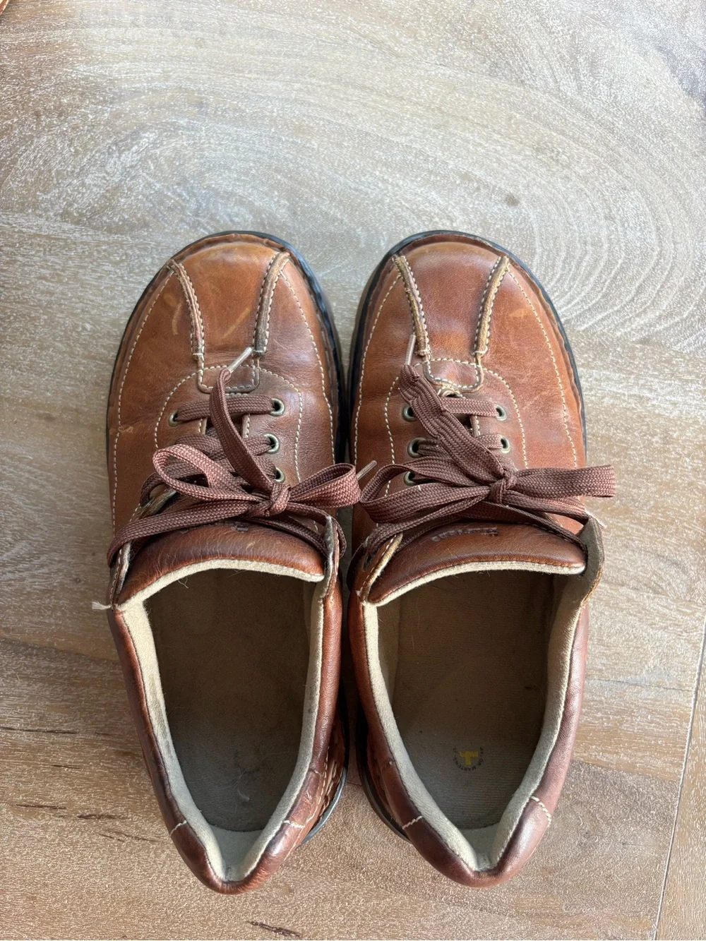 Vintage Dr. Martens Leather Lace-Up Oxfords